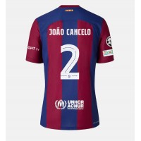 Moški Nogometni dresi Barcelona Joao Cancelo #2 Domači 2023-24 Kratek Rokav